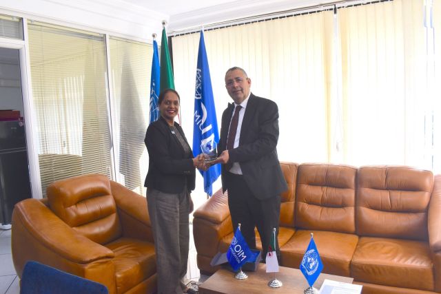 The high-level engagement of AFRIPOL with the International Organization for Migration (IOM).