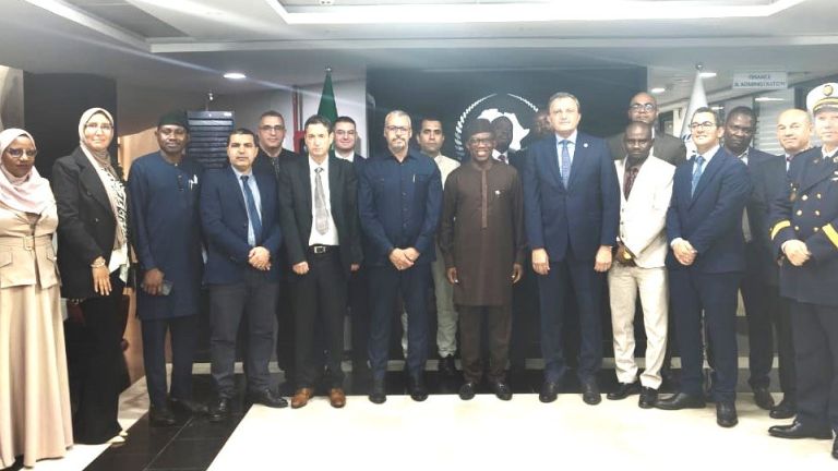 H.E. Ambassador Bankole Adeoye Commissioner for Political Affairs, Peace and Security of the African Union Commission visits AFRIPOL Secretariat