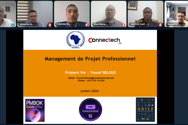 Online Training in Modern Project Management in the Service of Security in Africa
