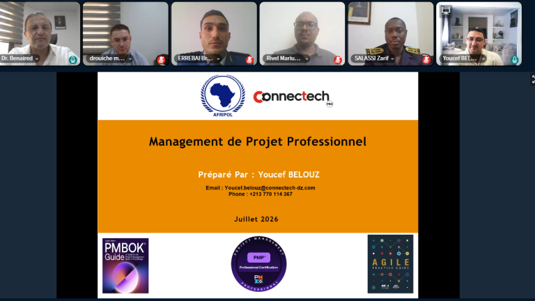 Online Training in Modern Project Management in the Service of Security in Africa