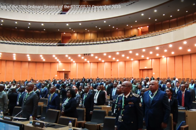 AFRIPOL Reform Presented before the Specialized Technical Committee on Defence, Safety and Security (STCDSS), 8–11 December 2025