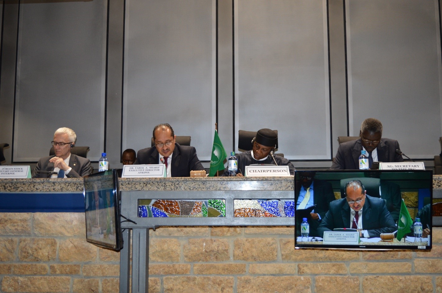 Executive Director of AFRIPOL Briefs the African Union Peace and Security Council 
