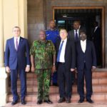 AFRIPOL working visit to the Inspector General of Police Nairobi Kenya, 21 Feb 2023.